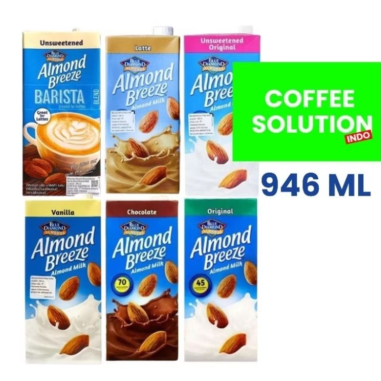 

ALMOND BREEZE MILK 946ML TERSEDIA 6 VARIAN!!