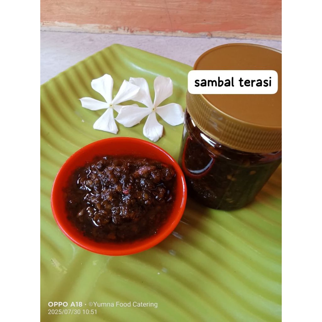 

sambal terasi pedas/manis/gurih 100g