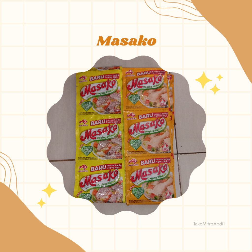 

Masako Bumbu Pelezat 1 Renceng 12 x 8.5g
