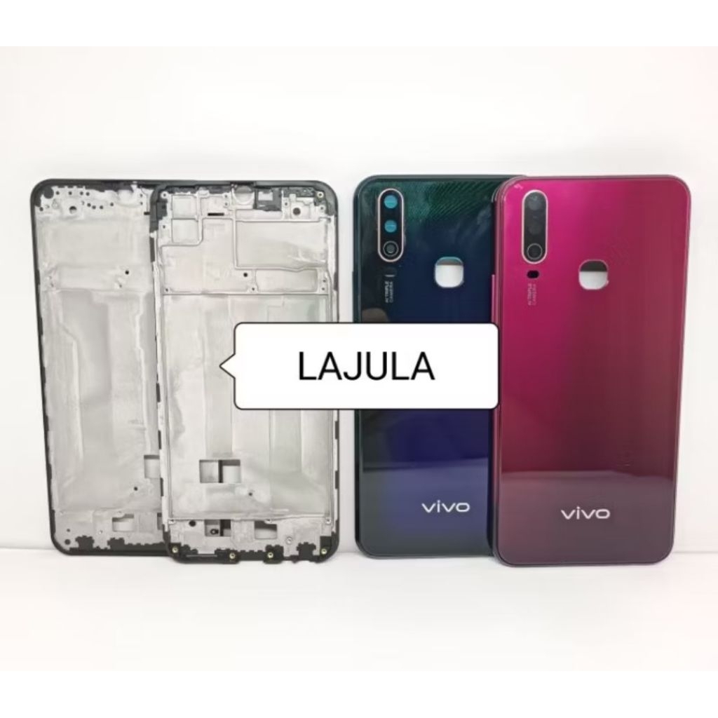 backcover kesing housing casing full set Vivo y12 / Vivo y15 / Vivo y17 kesing + frame