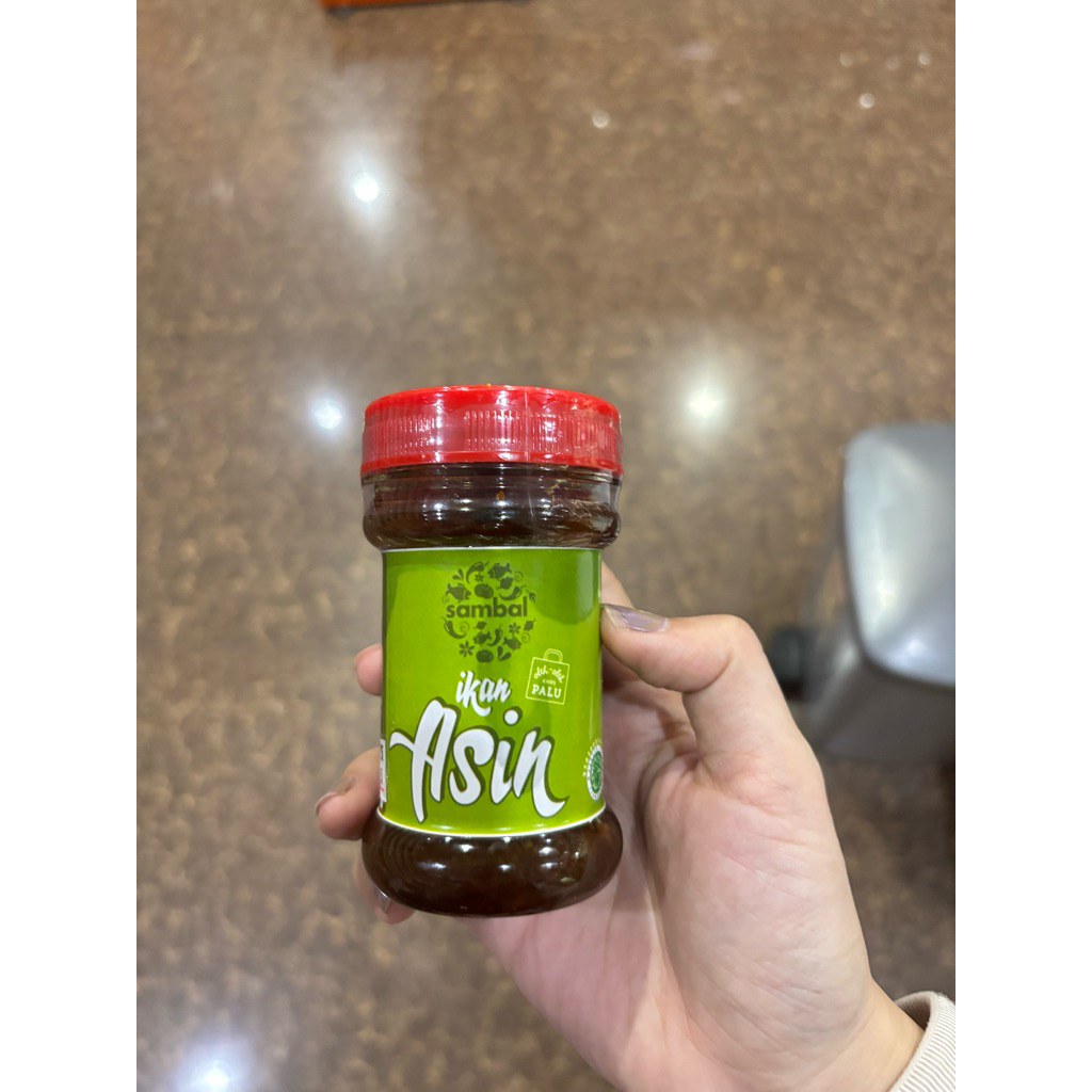 

Sambal Ikan Asin Khas Palu Hj Mbok Sri 125g