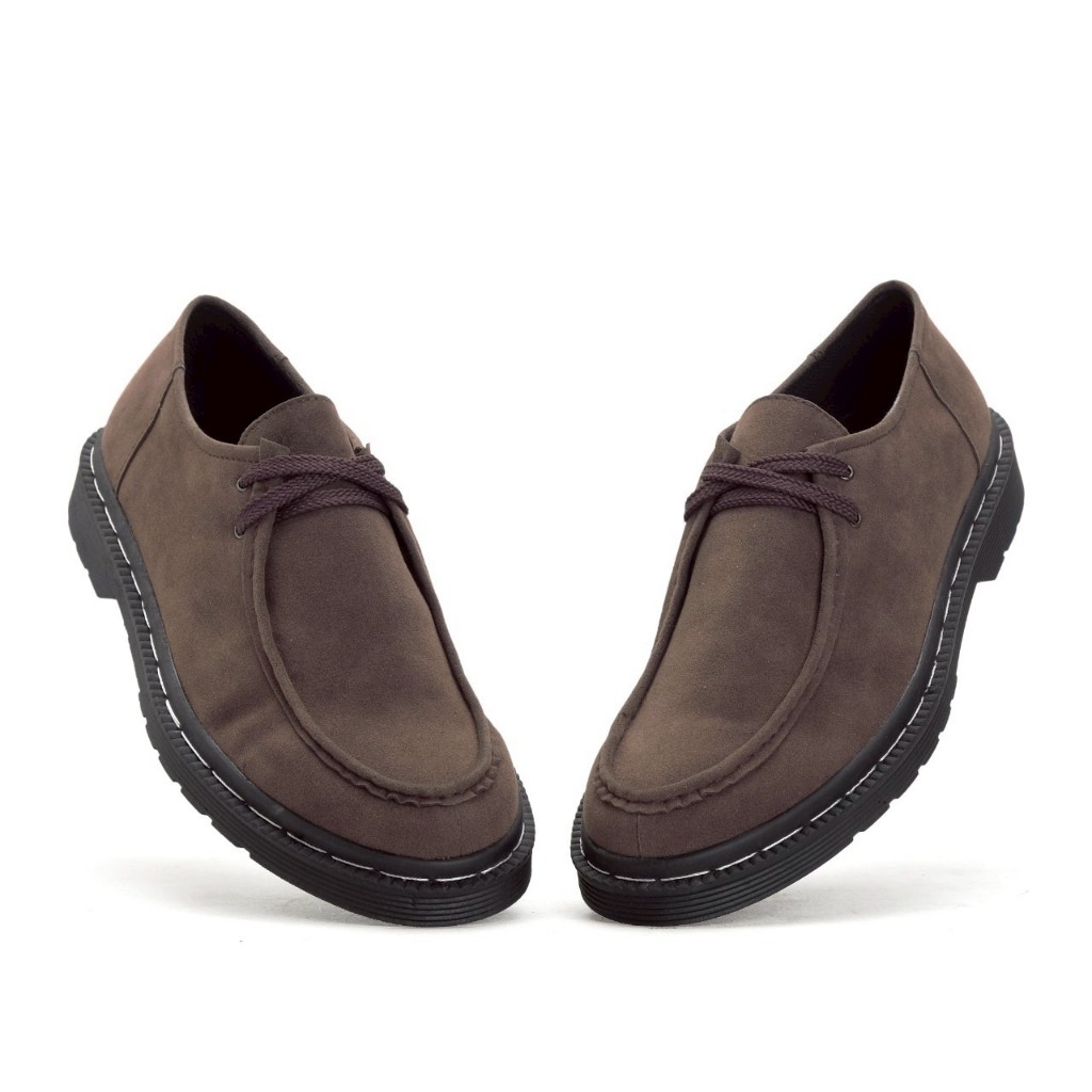 Kartiwa Aletta Sepatu Pantofel Pria Hitam Coklat / Sepatu Pantofel Pria