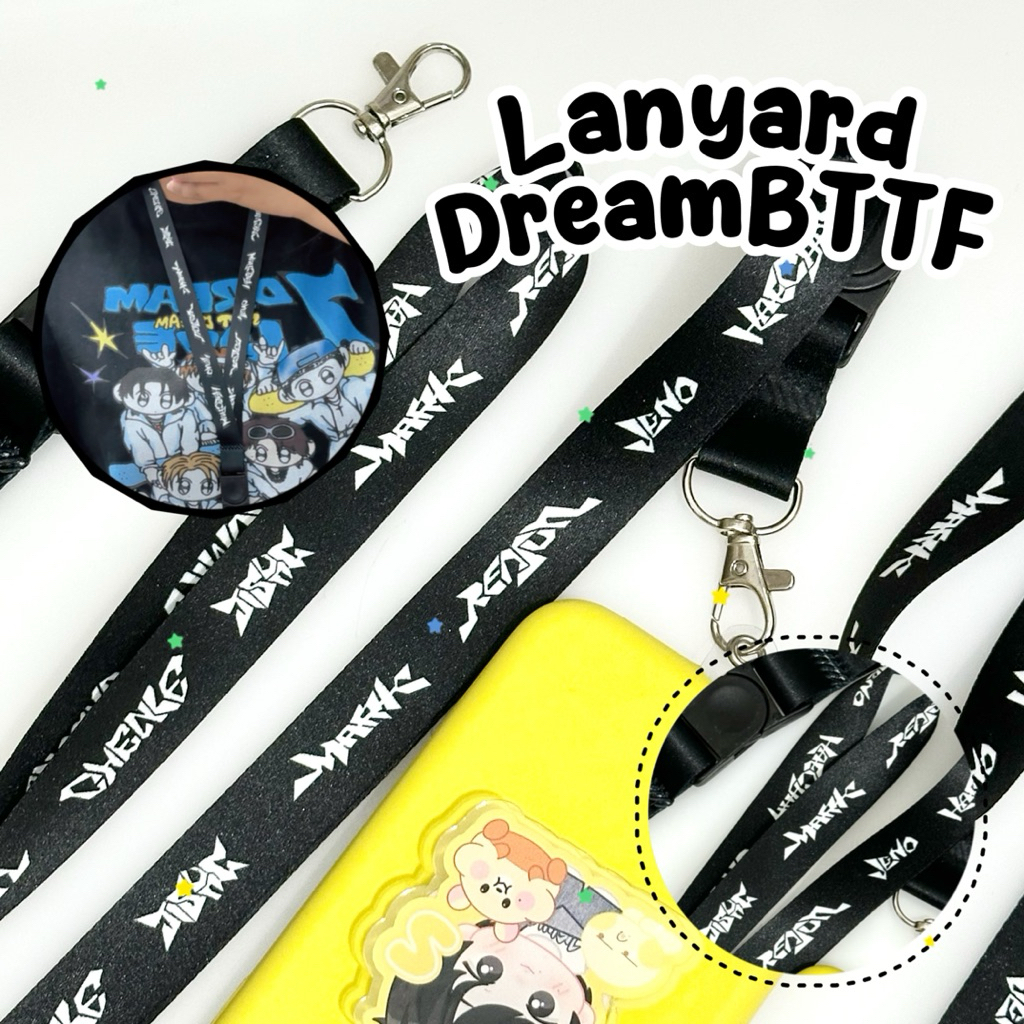 

Lanyard Nct Dream BTTF lanyard | Tali ID Card Kpop Blumebinu_