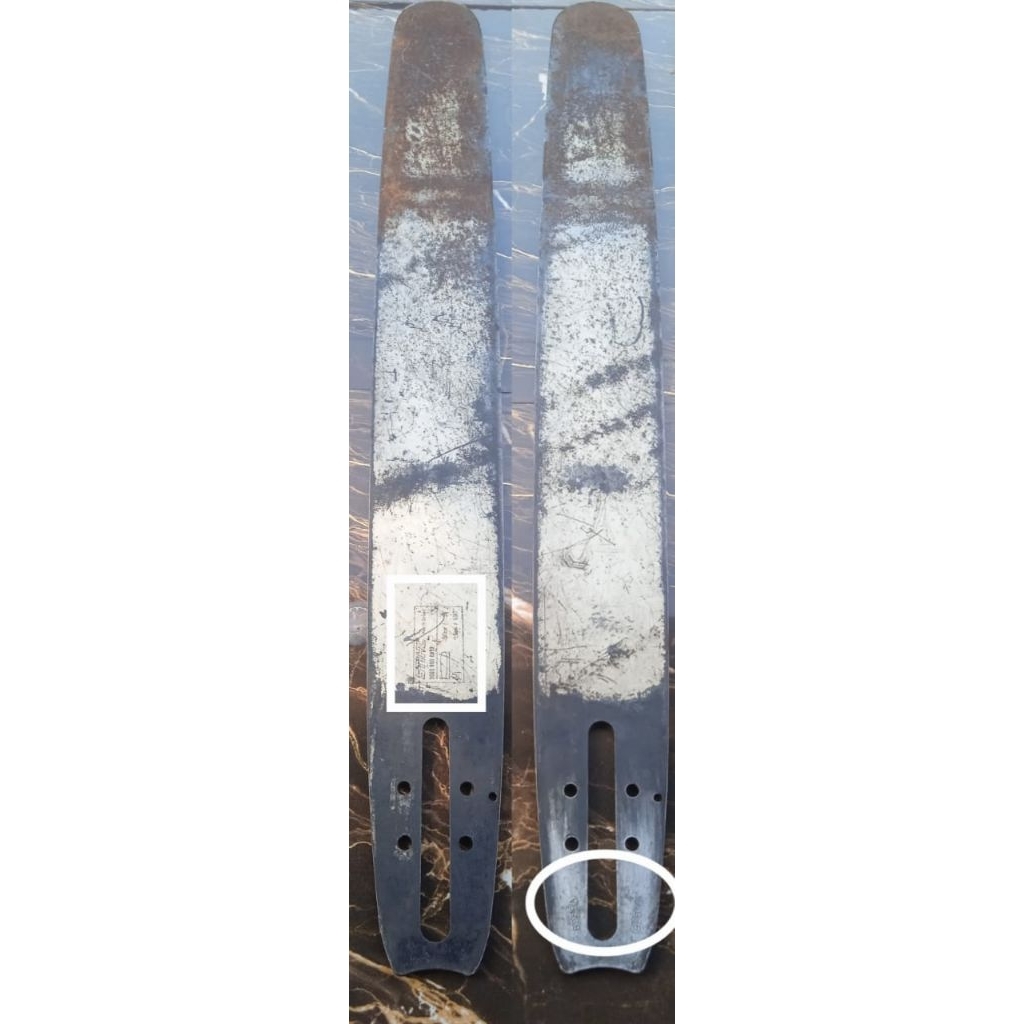 Bar senso bekas bahan pande besi