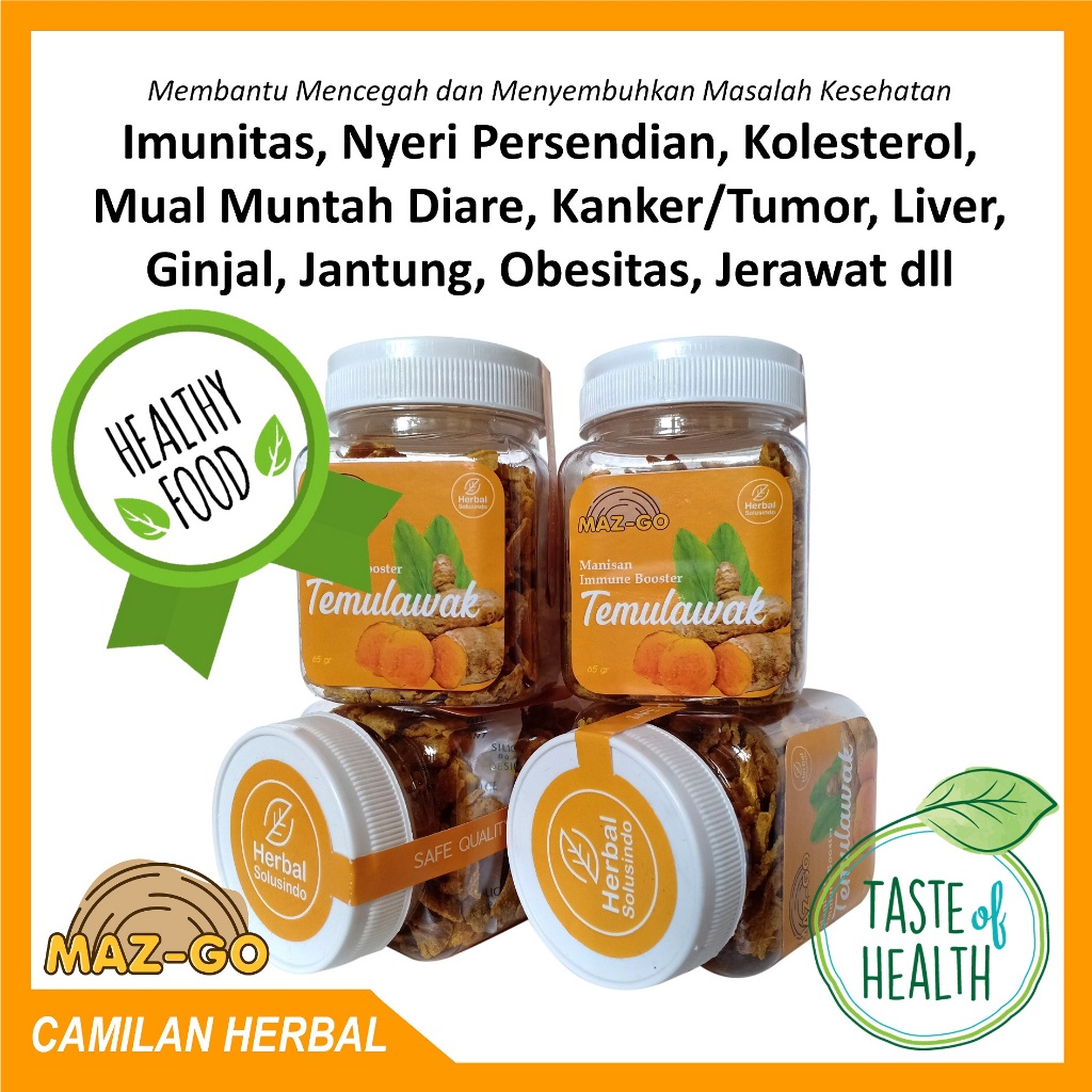 

MANISAN TEMULAWAK KERING CRISPY PERMEN TEMULAWAK MANIS MURAH SEHAT CAMILAN IMUN BOOSTER 65 gr