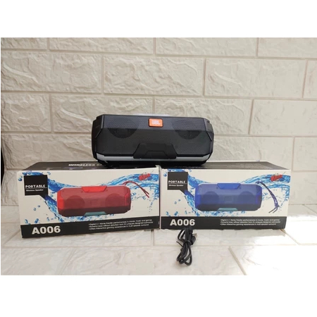 Speaker Original J A006 Subwoofer Super Xtrabass Speaker Bluetooth Portable