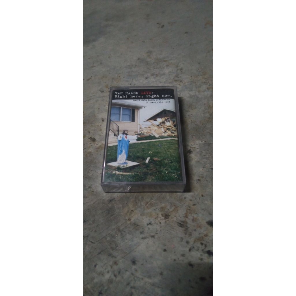 kaset Van Halen Live Cassette one