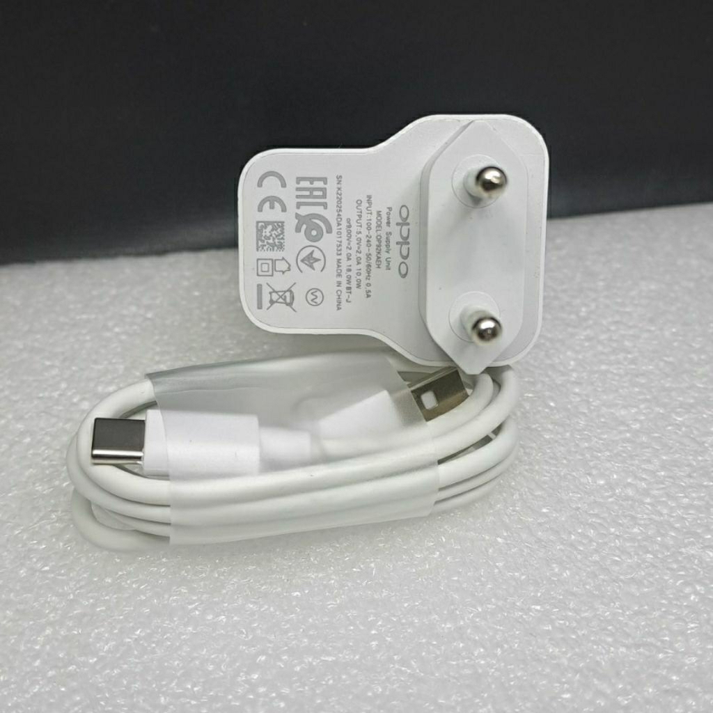 Oppo Realme 18W Travel Charger Oppo Realme 18WATT Type C Usb Charger Oppo Realme VOOC C...