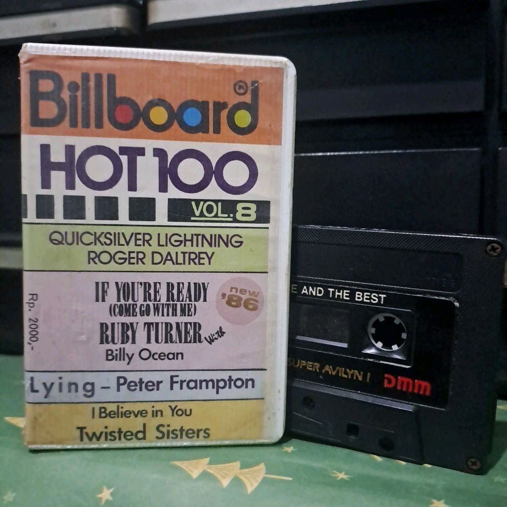 Kaset Pita Billboard Hot 100 vol. 8