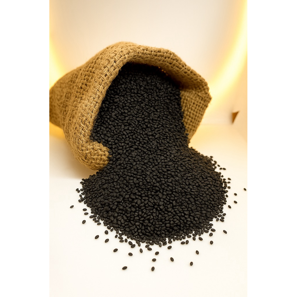 

100gr biji selasih / basil seed / biji selasih bersih utuh & bersih / rempah