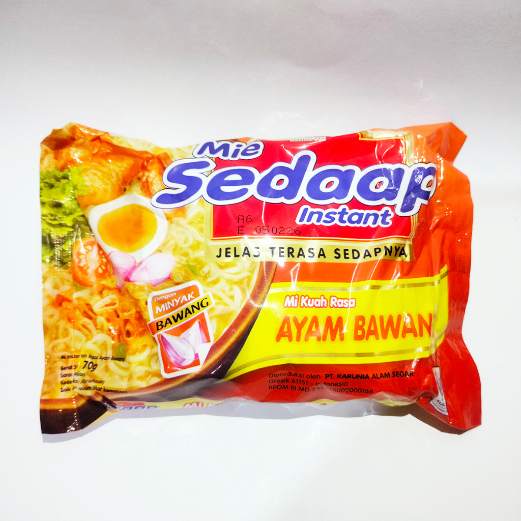 

Mie SEDAP AYAM BAWANG 70gr Mie Sedap Ayam Bawang Termurah Mie Instan