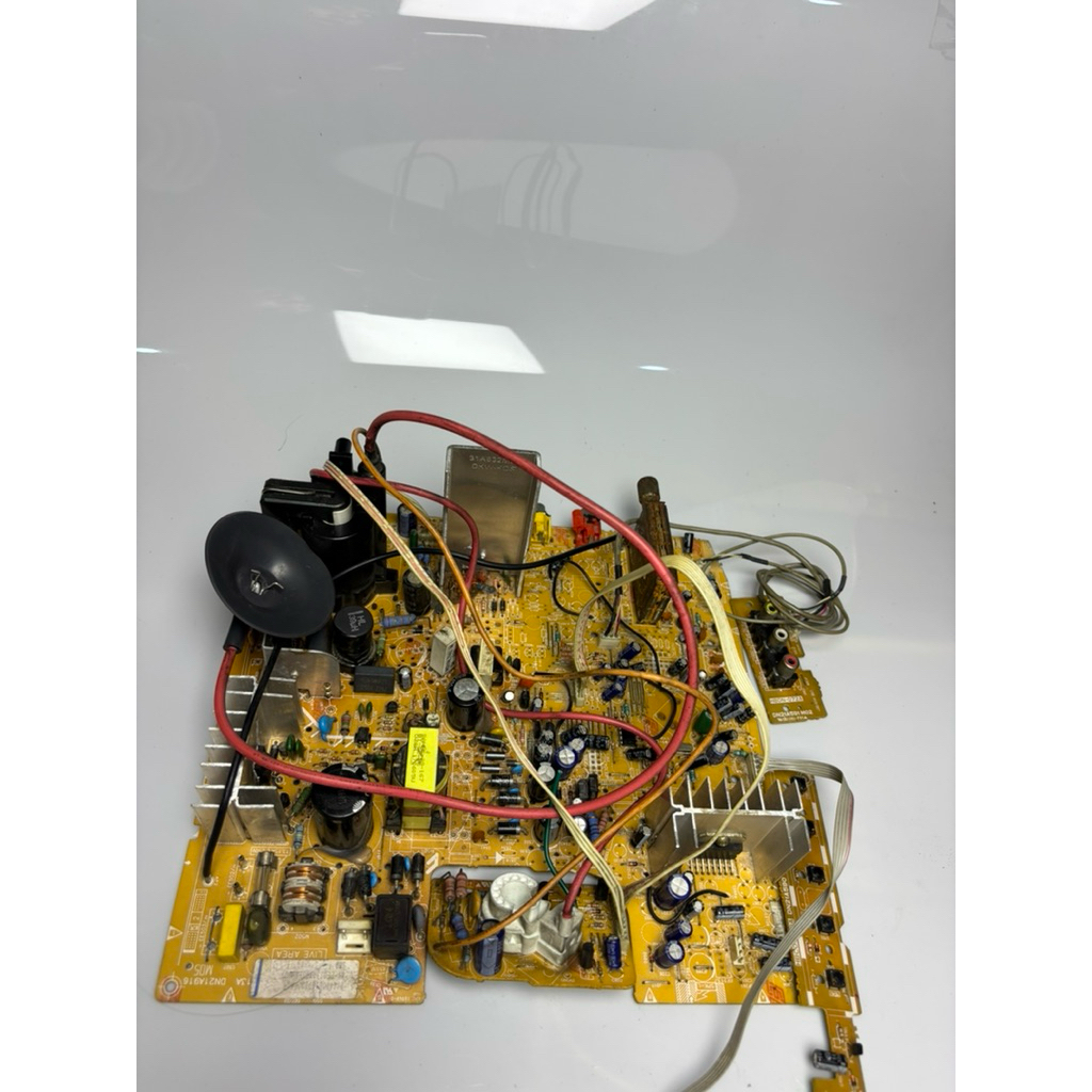 mesin tv tabung slim 21inch POLYTRON