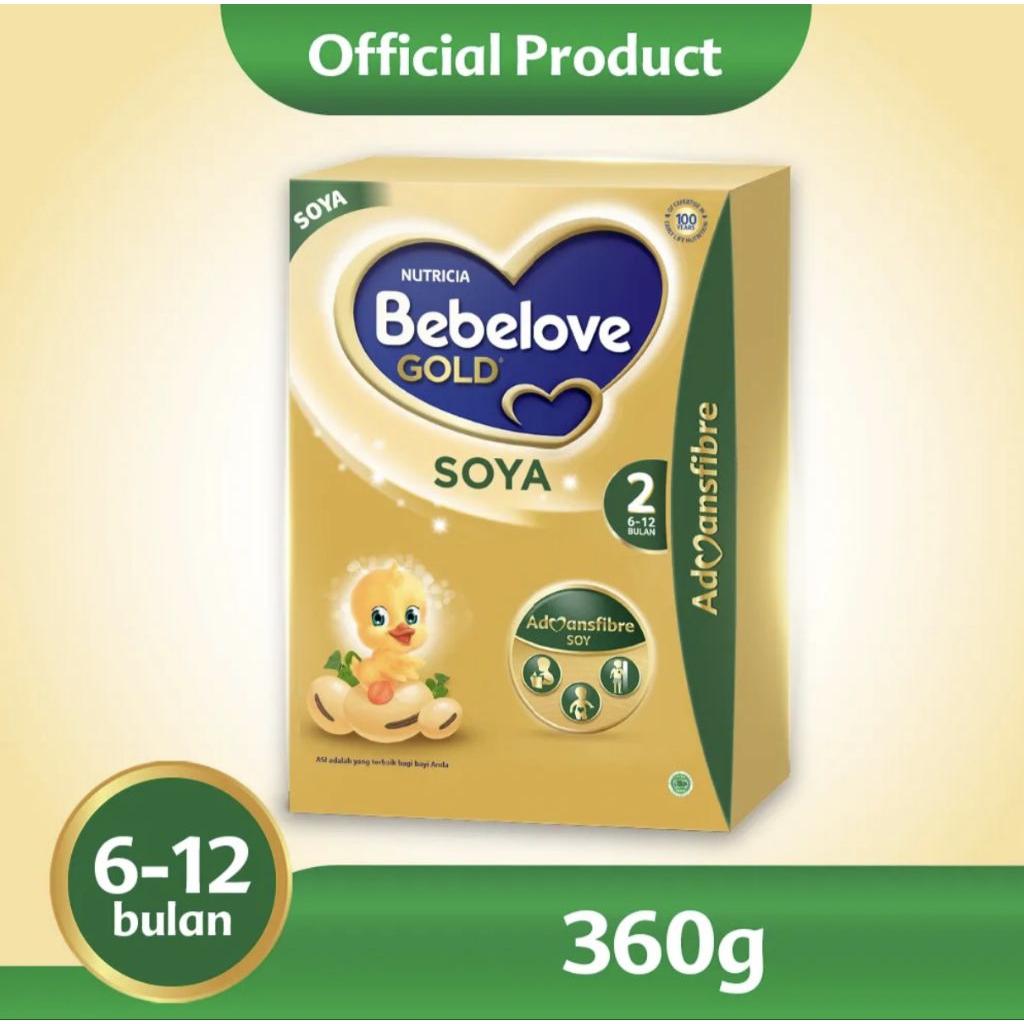 Bebelove Soya 6-12 Bulan  360gr