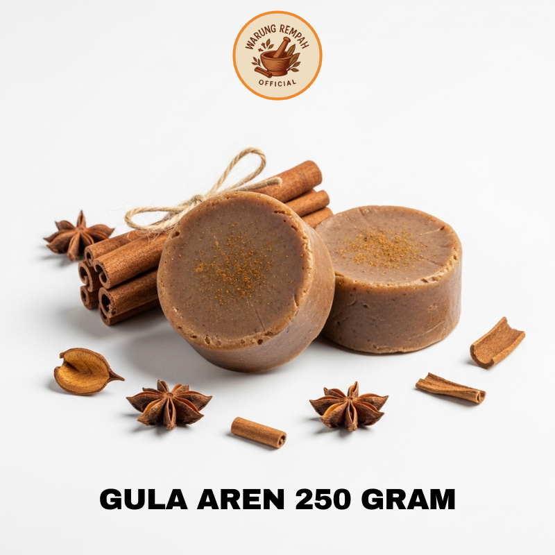 

Gula Aren Murah Asli Cetak 100% Murni – Tanpa Campuran, Manis Alami dari Nira – 250gr