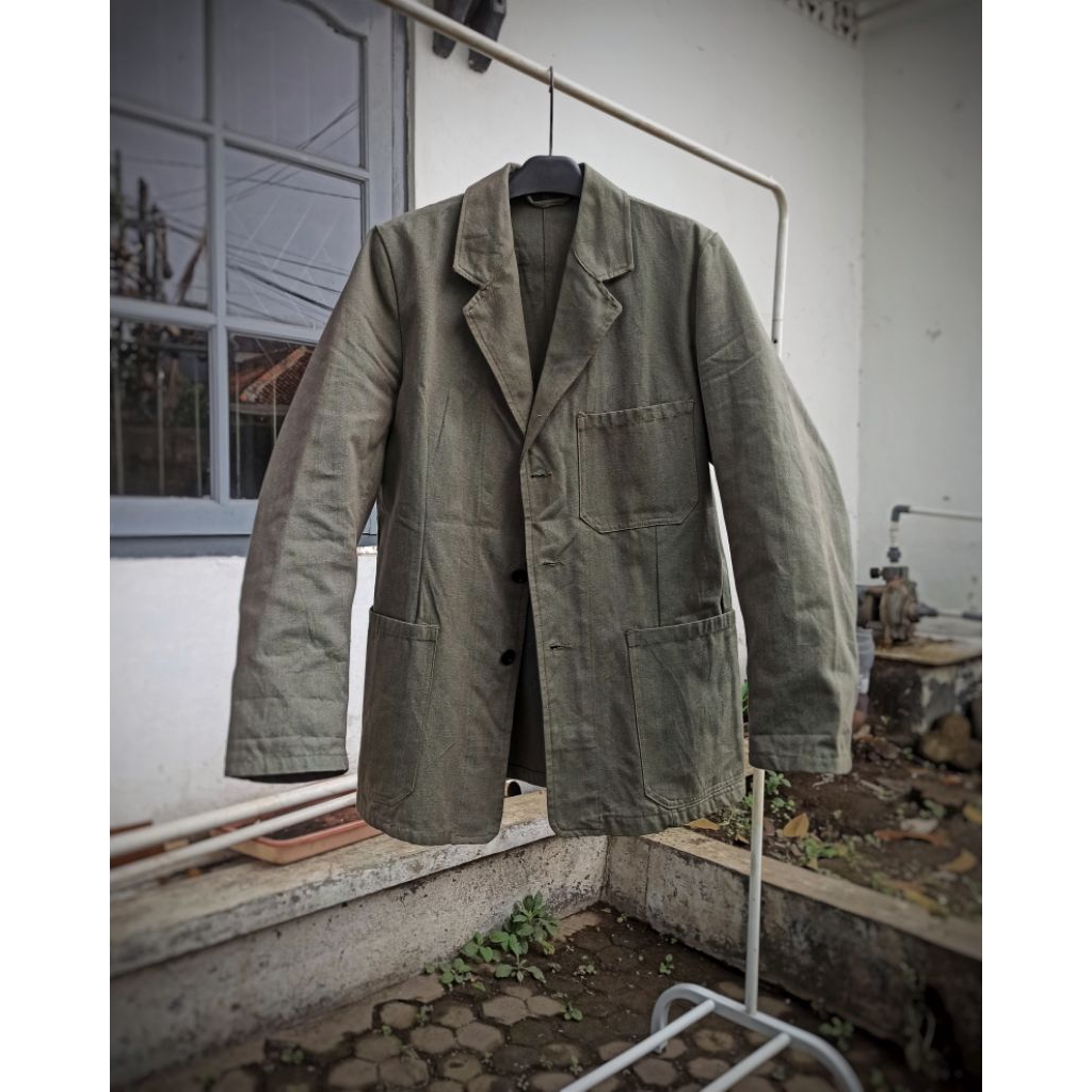VINTAGE SELECT 50s SWEDISH ARMY PRISONER JACKET