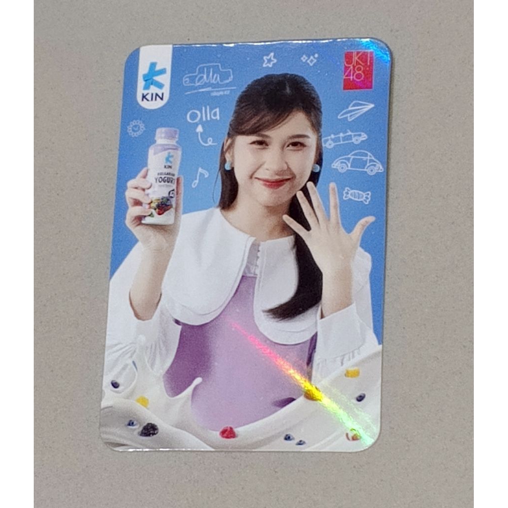 PHOTOCARD JKT48 x KIN YOGURT (Olla jkt48)