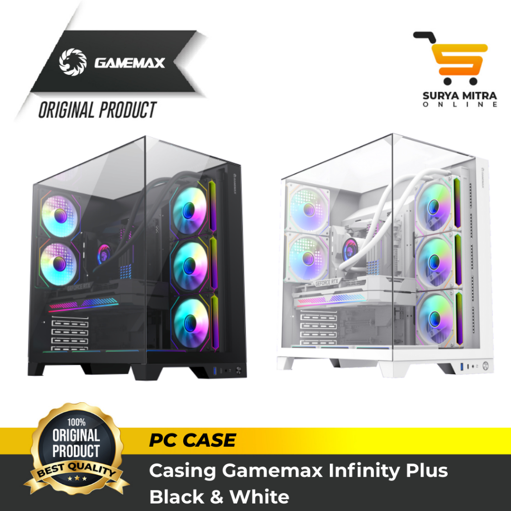 Casing PC Gamemax Infinity Plus ATX - PC Case