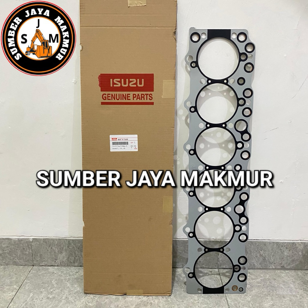 1-11141196-1 Gasket head paking Head Gasket Cylinder Head Hitachi Zaxis 200 zaxis 210 6BG1T 6bg1 Gen