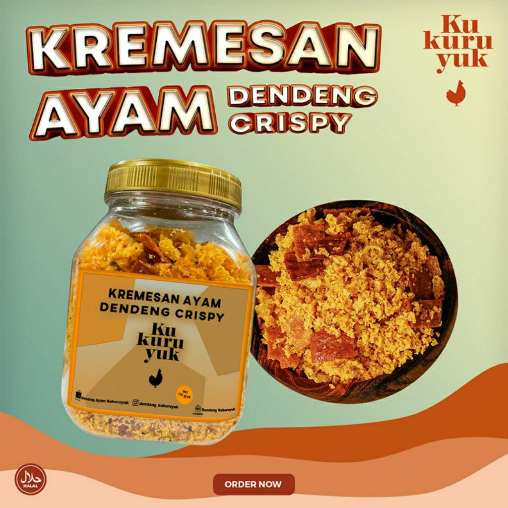 

kremesan dendeng ayam