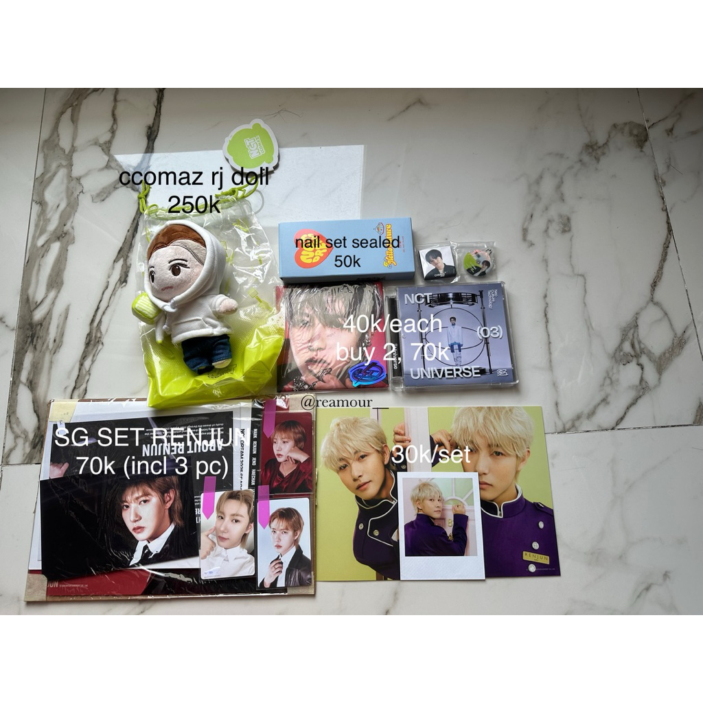 NCT CCOMAZ DOLL RENJUN VER
