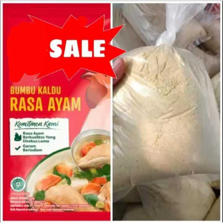 

PROMO MURAH Bumbu Penyedap Rasa Kaldu Rasa Ayam Curah Kemasan 1kg Repack