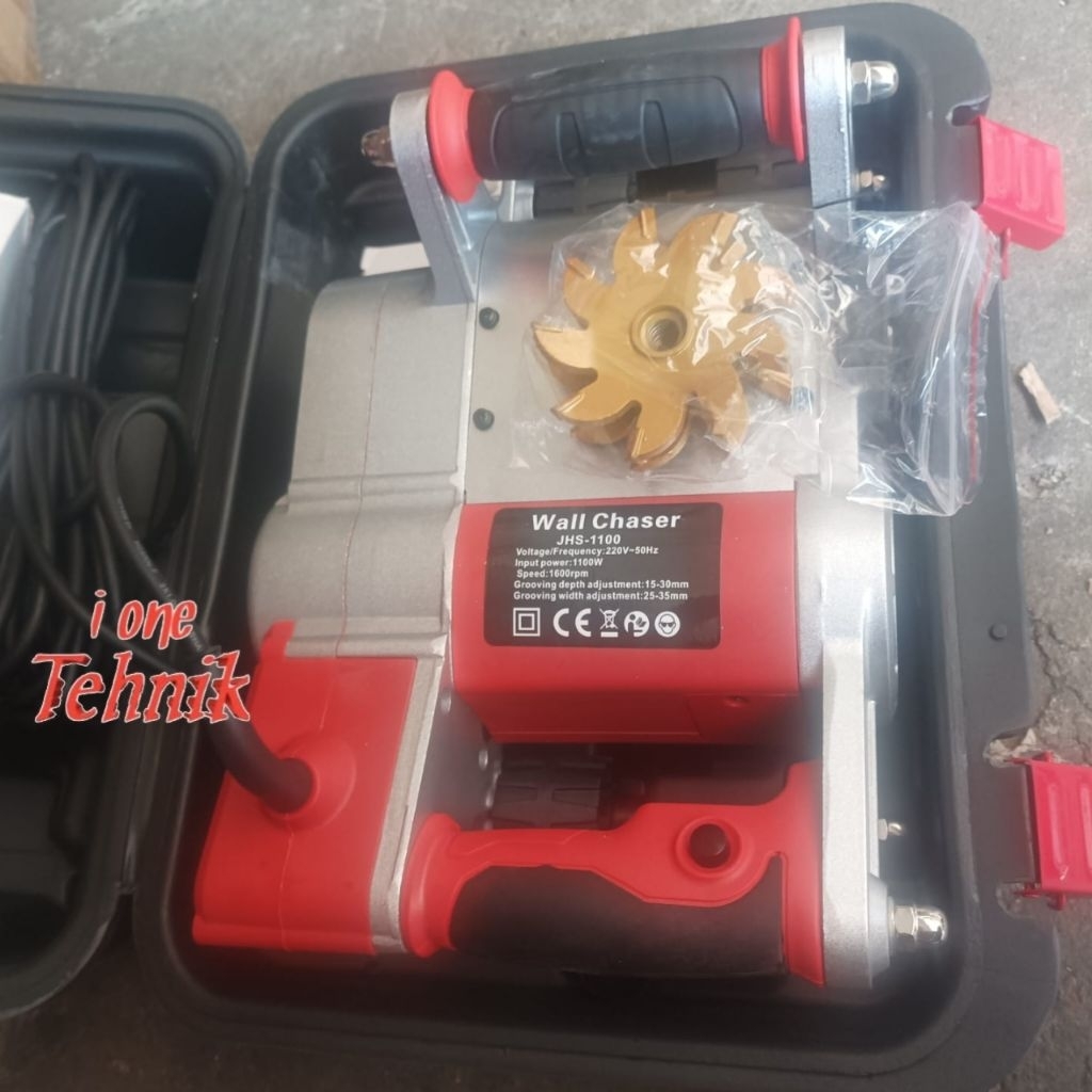 Mesin bobok tembok wall chaser JHS 1100  bobok beton