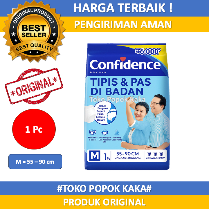 Confidence Popok Celana Dewasa / Popok Dewasa Celana M/L/XL
