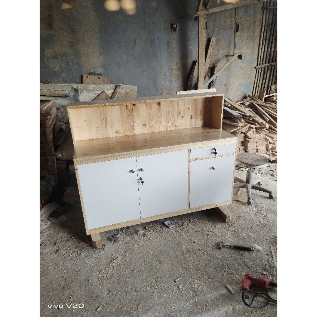 maja bar cafe/meja kasir kayu jati belanda 50x150c110/mini bar minimalis