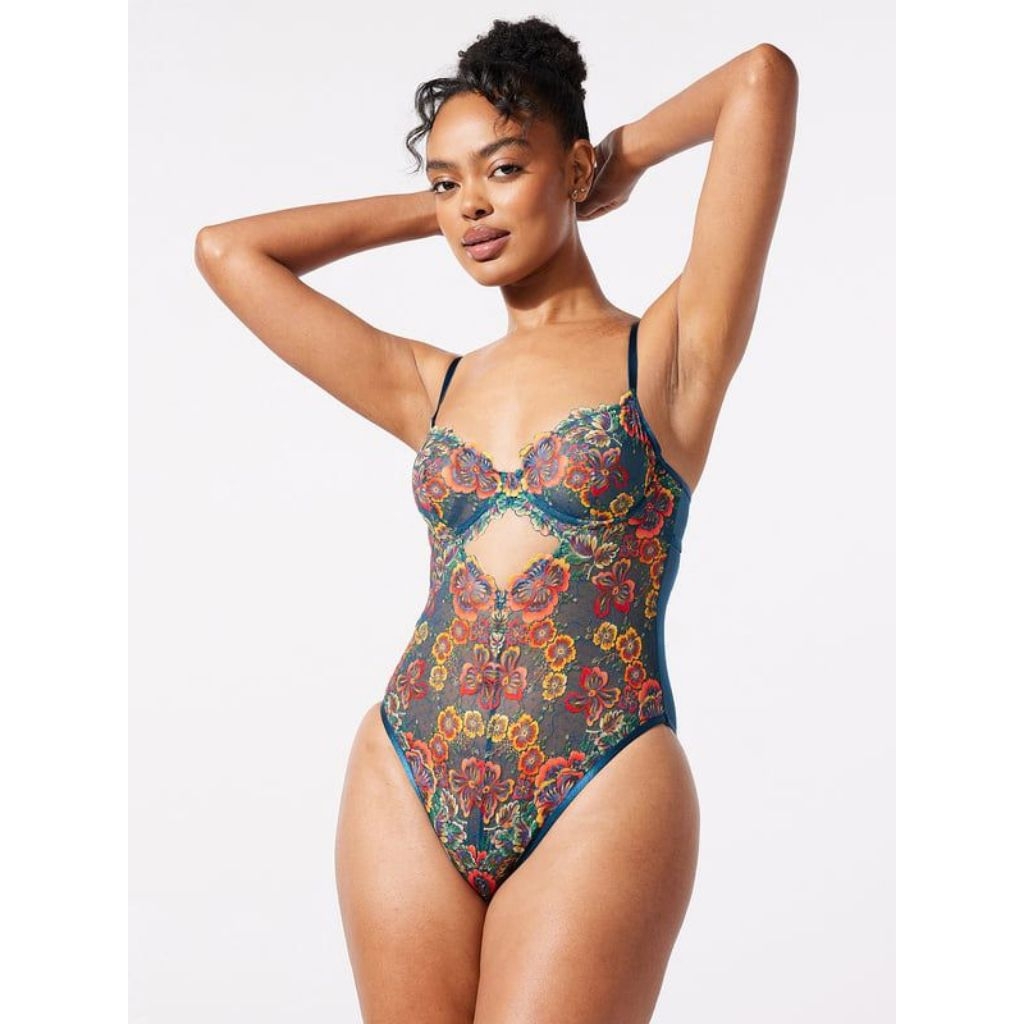 BIGSIZE | BODYSUIT bra set