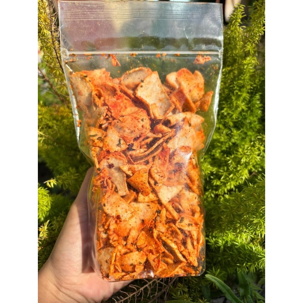 

basreng kripik /bulat kemasan 1kg