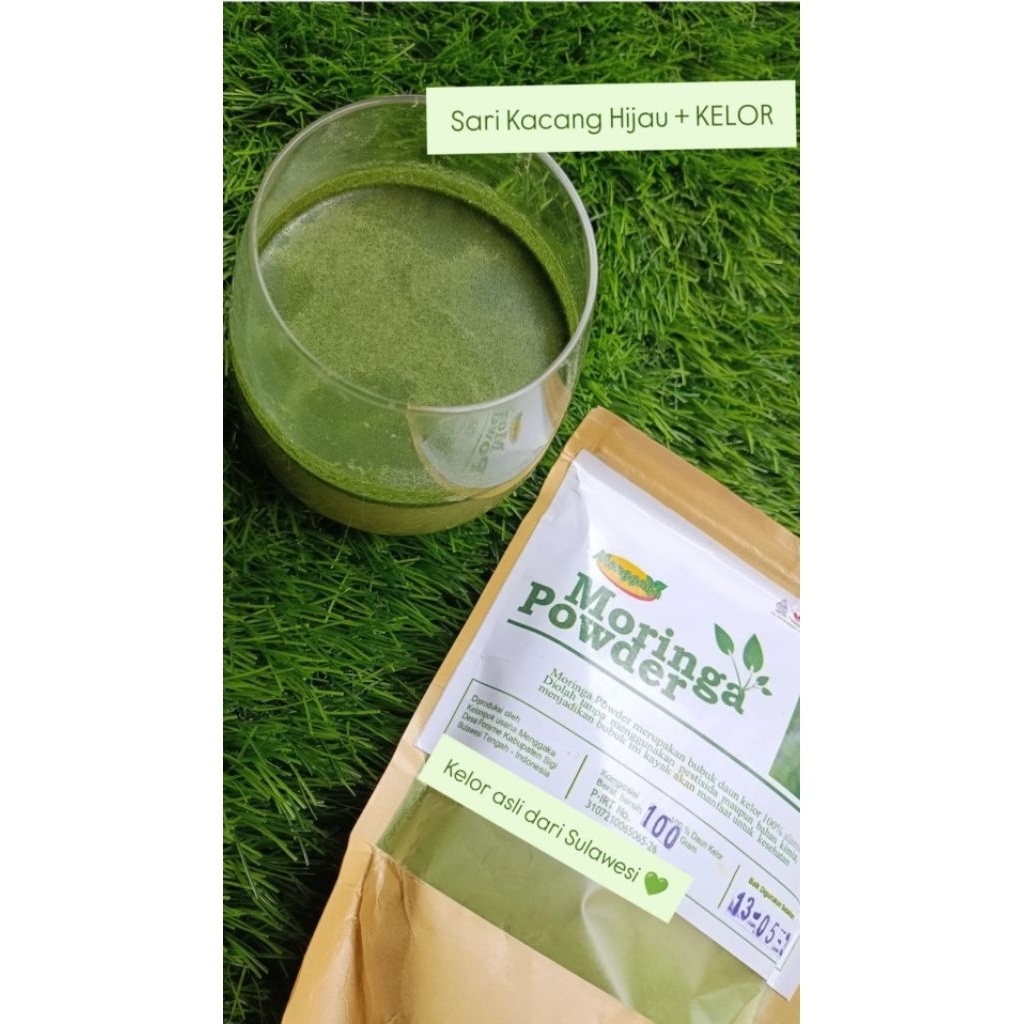 

Sari kacang hijau kelor