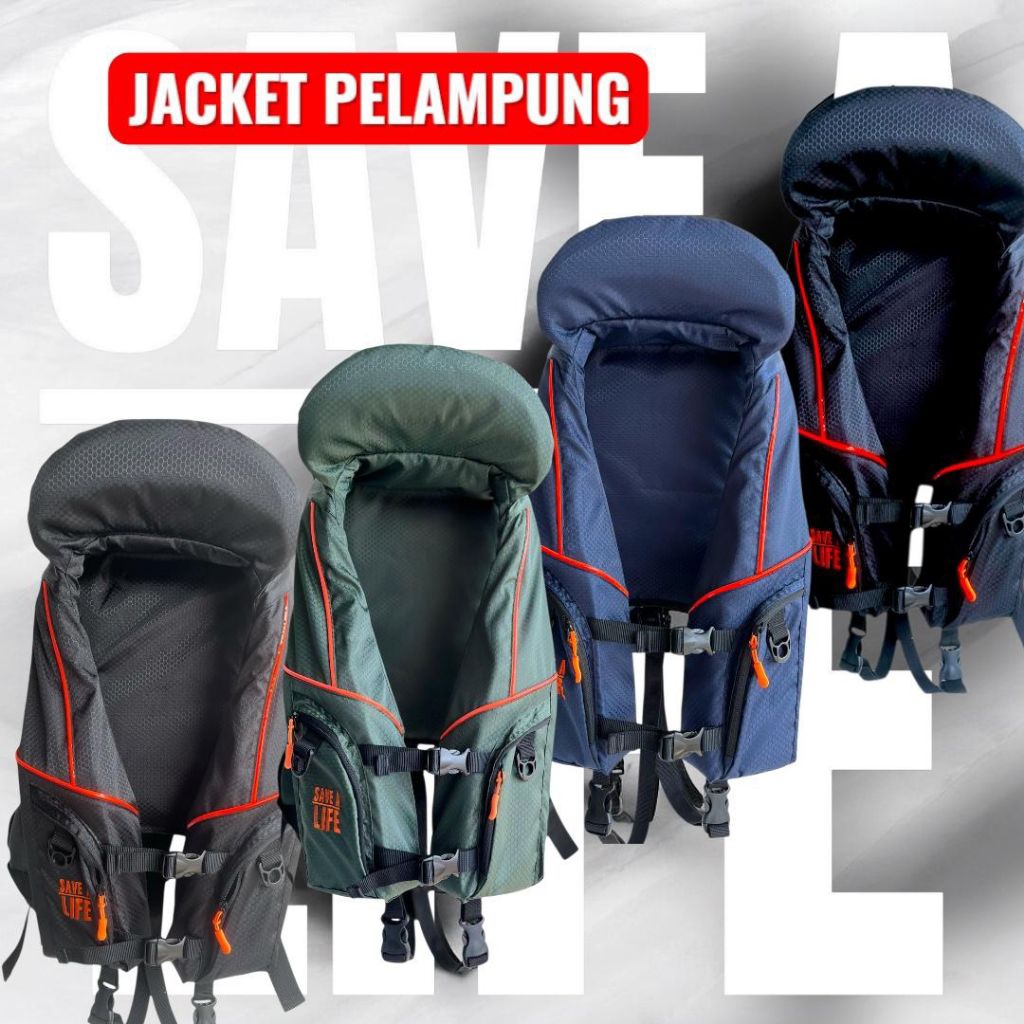 Save A Life //Jacket Pelampung Mancing / Vest / Life Jacket
