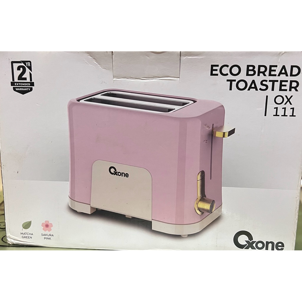 pemanggang/panggangan roti oxone warna  pink new