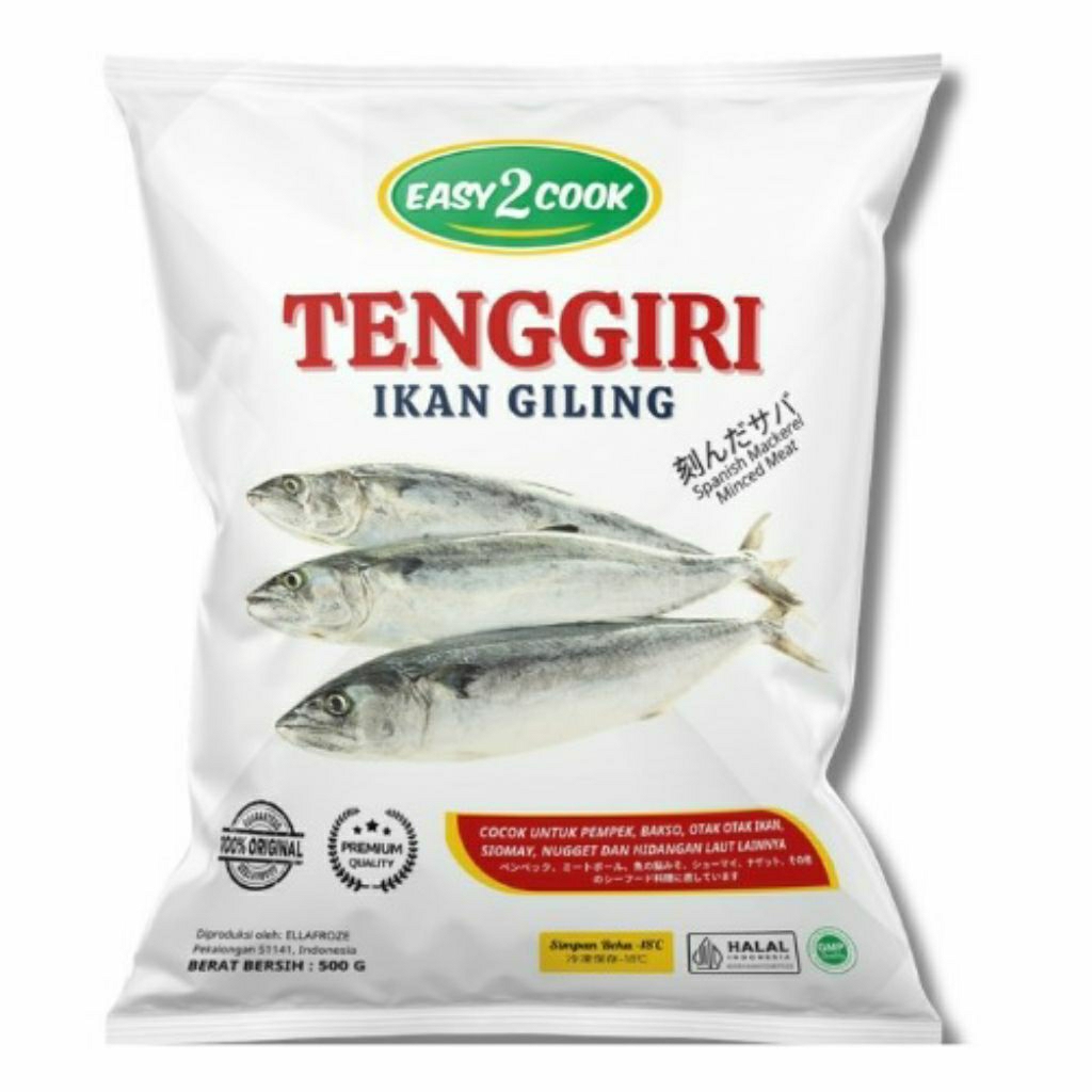 

Tenggiri Giling 500 gr Easy2Cook