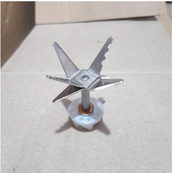 Pisau Blender Gigi Karet Miyako Lubang Besar 1 Set Pisau Gigi Karet Blender Mounting Pisau Gigi Blen