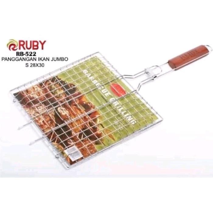 RUBY RB-523/ 522 / 524 Panggangan Ikan / Panggangan Ikan Bakar Anti Lengket