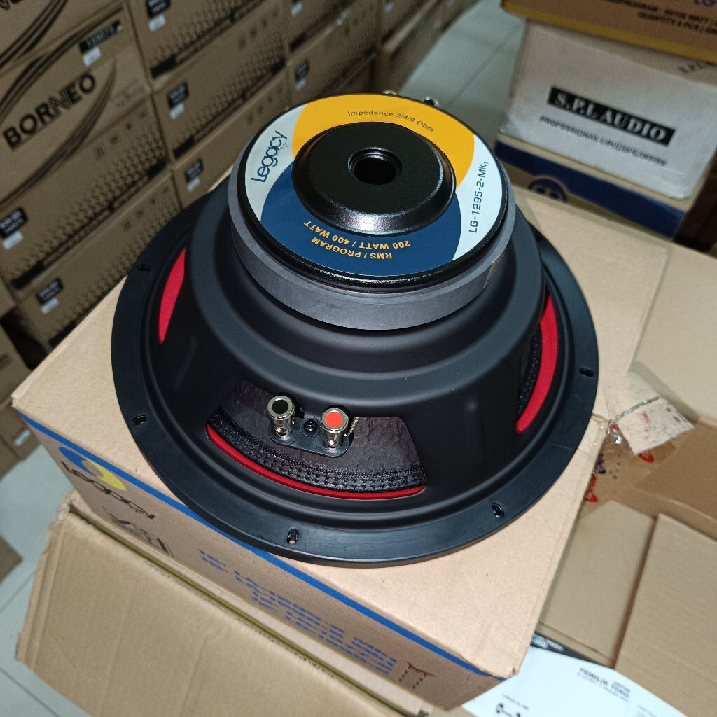Speaker Legacy 12 Inch Legacy LG 1295 2 Subwoofer 12 Inch Legacy 1295 Double Coil Audio Subwoofer Mo