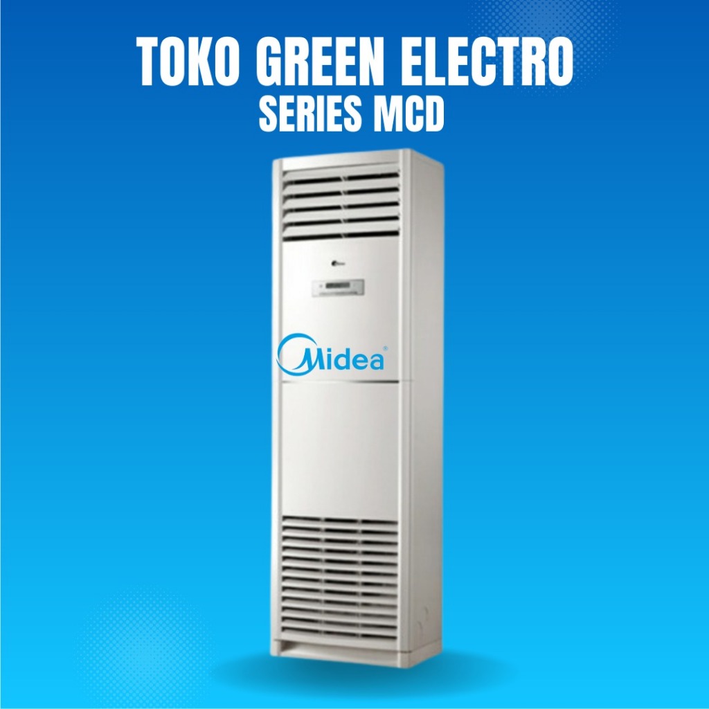New 2026 1 Set AC MIDEA STANDING FLOOR 2 pk - 5 pk Non Inverter Garansi Resmi