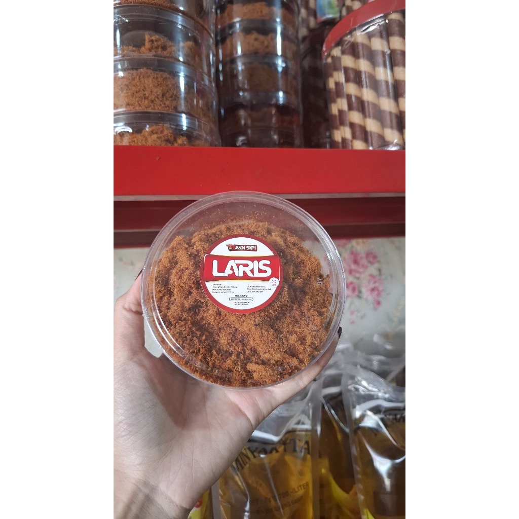 

Abon Sapi / Ayam Toples - Makanan Ringan Kering