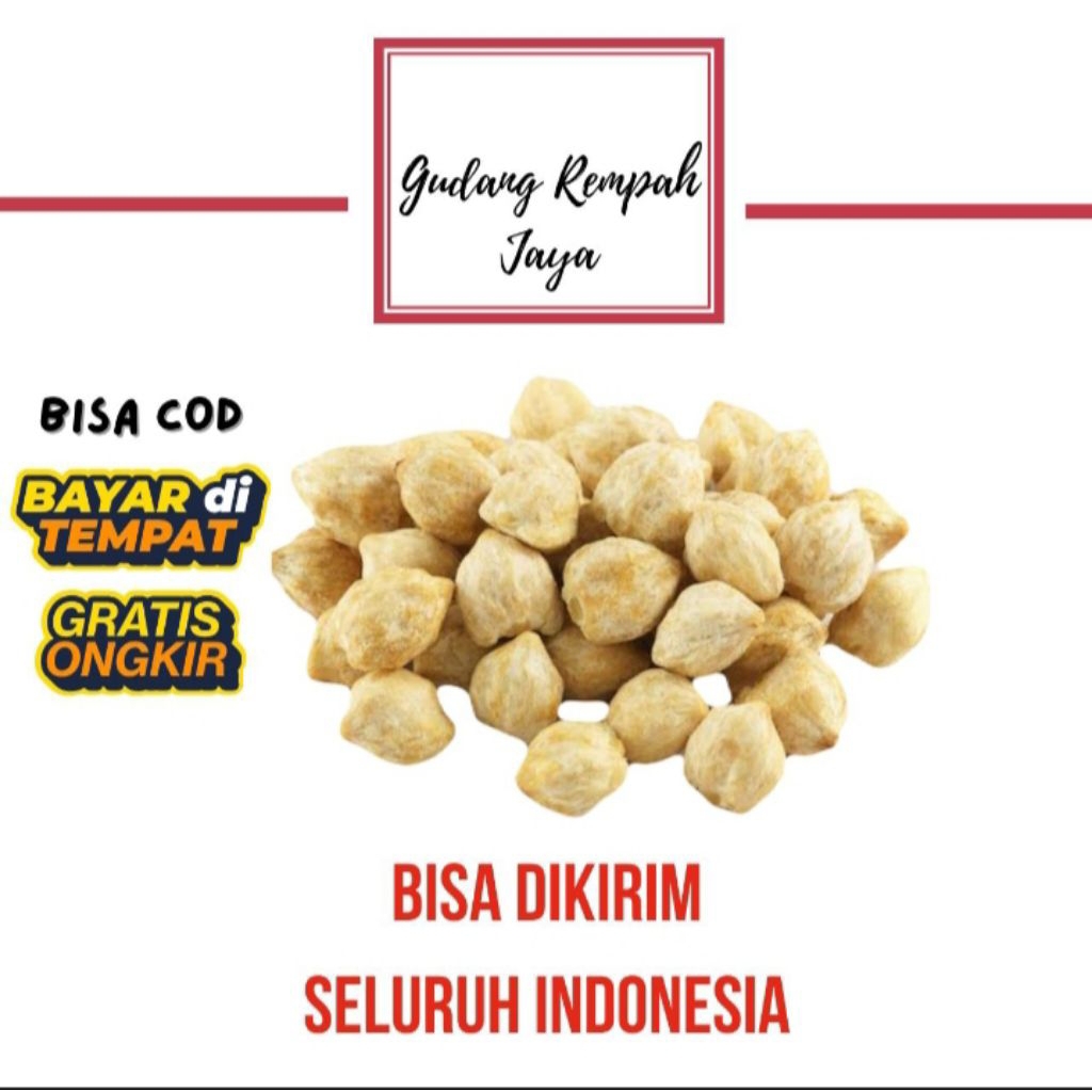 

KEMIRI BULAT SUPER 500 gr BISA KIRIM SEINDONESIA