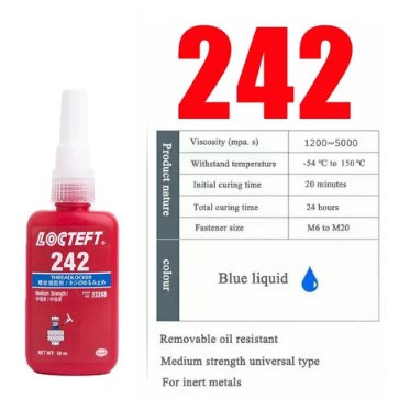 

50ml Thread locker Lem Baut Serbaguna type 242