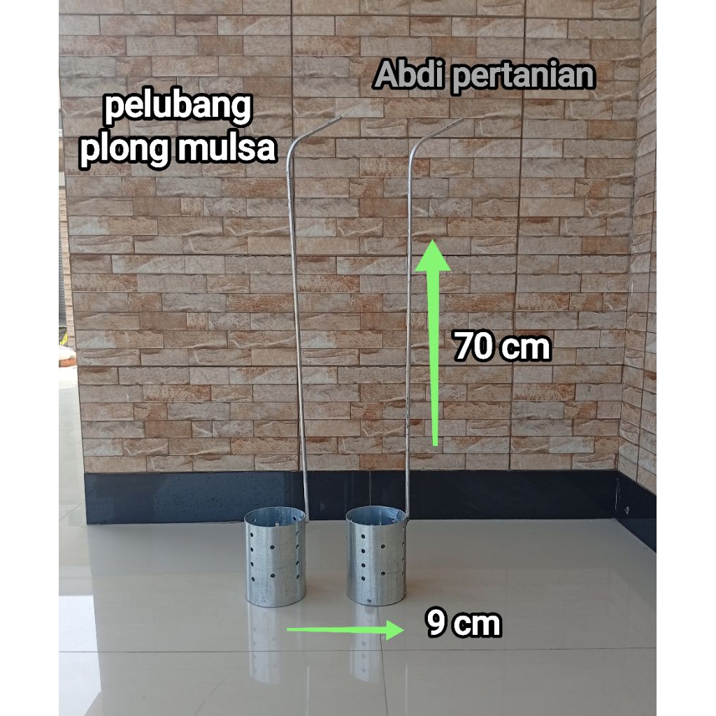 Alat pembolong mulsa pelubang mulsa plong mulsa diameter 9cm model bakar