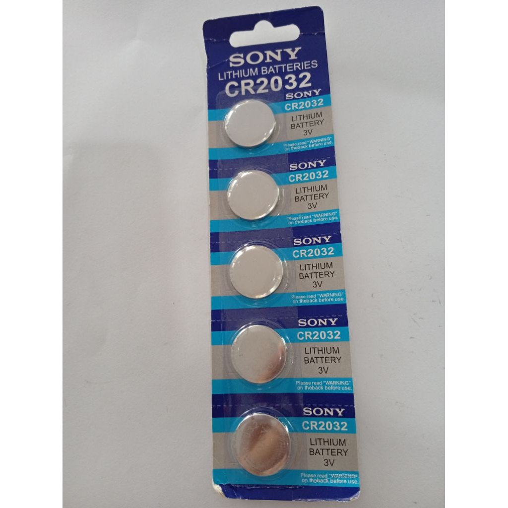 Baterai CMOS Sony CR2032 3V Battery Batt CMOS