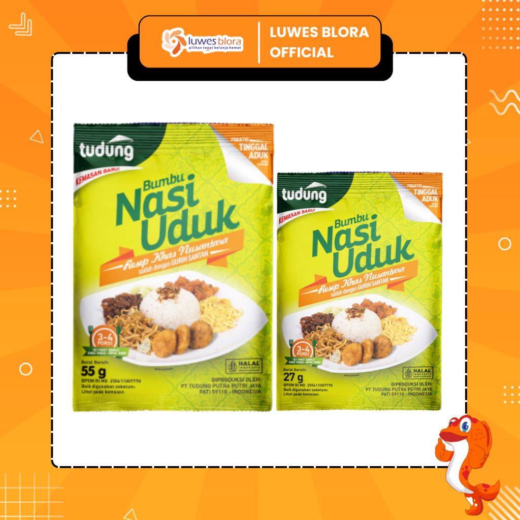 

Tudung Bumbu Nasi Uduk 27g&55g
