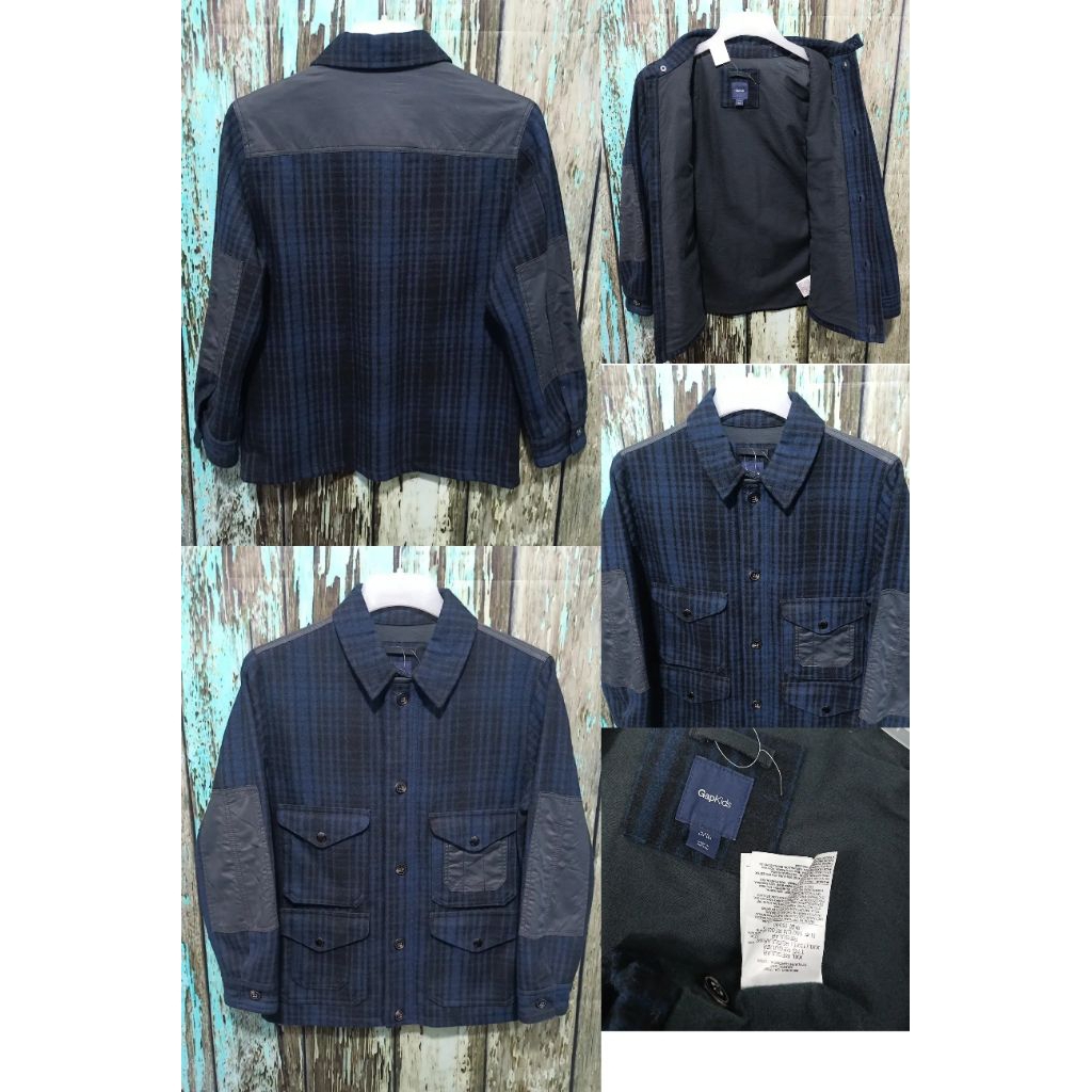 Jaket parka GAP tebal bagus size XL fit L (P 70cm L 54cm)