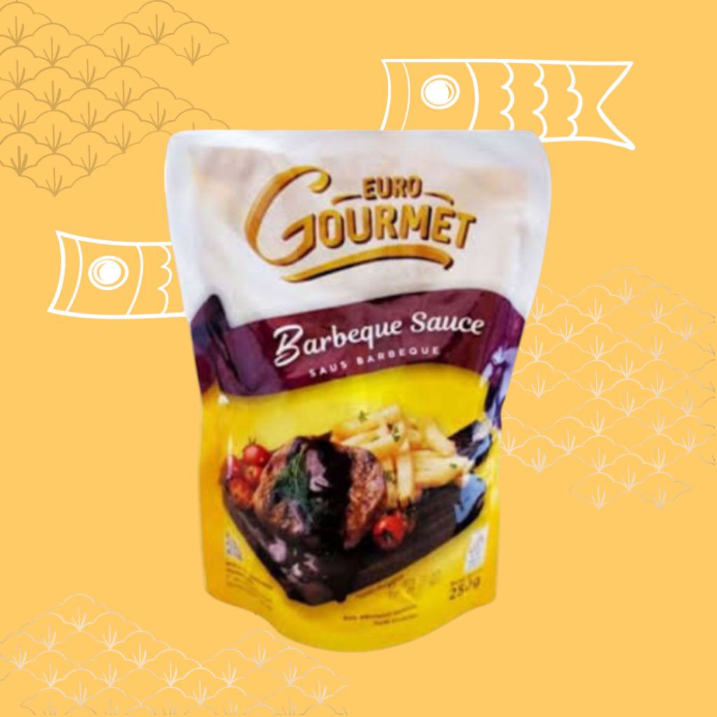 

Euro Gourmet Saus BBQ Barbeque Sauce 250g Saos