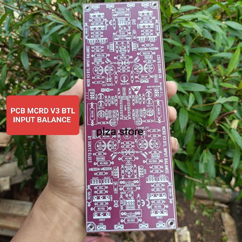 PCB MCRD V3 BTL INPUT BALANCE SUB LOW