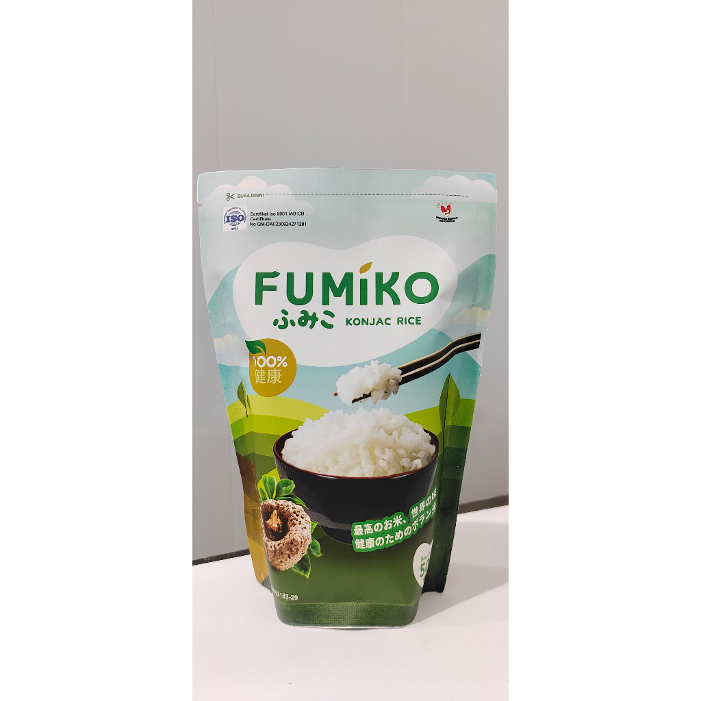 

Fumiko Beras Porang Instan Praktis Kemasan 500gr