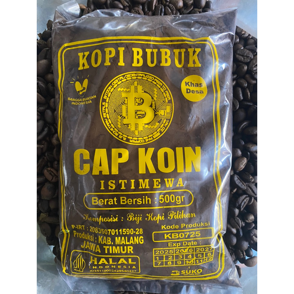 

[TERMURAH] BUBUK KOPI CAP KOIN 500gr