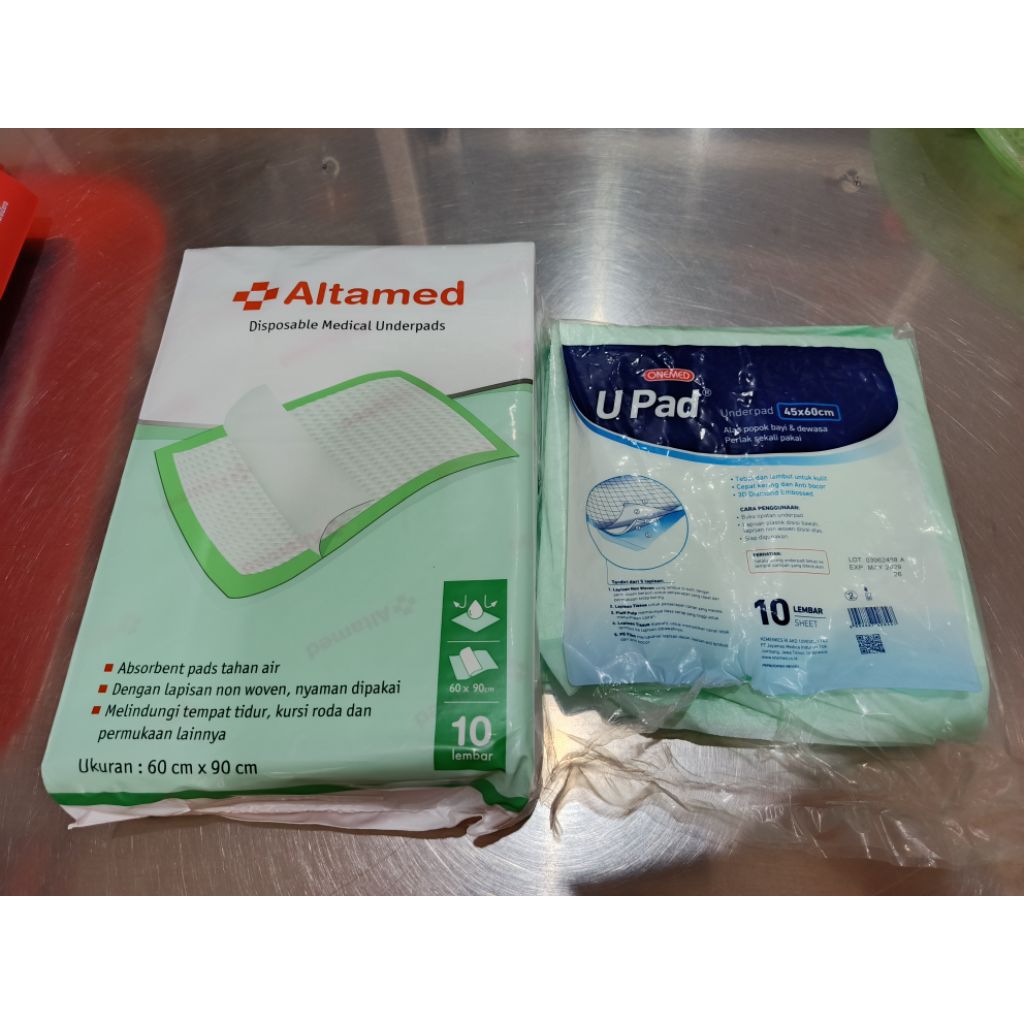 underpad 1 pax (isi 10 lembar)